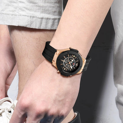 Vava Voom® Men's Quartz Luxury Sports Silicone Strap Watch
