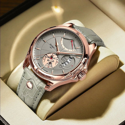 POEDAGAR® Luxury Meridian Sport Men's Quartz Watch.