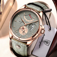 POEDAGAR® Luxury Meridian Sport Men's Quartz Watch.