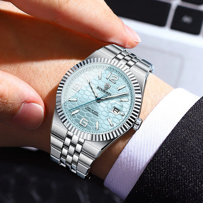 BINBOND® Luxury Quartz Luminous Waterproof Men's Casual Steel Watch