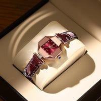 POEDAGAR® Royal And Elegant Quartz Leather Waterproof Watch For Women